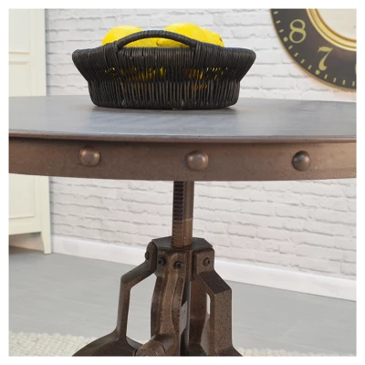 Mundra Adjustable Crank Dining Table - Carolina Cottage 5 Mundra Adjustable Crank Dining Table - Carolina Cottage - Image 5