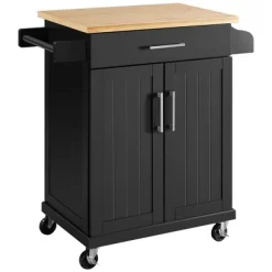 Yaheetech Rolling Kitchen Island Kitchen Cart With Towel Rack & Drawer -Cozy Living Deals Store GUEST c8c2d71c eb37 4854 83aa 49e4088dbadc
