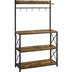 Yaheetech 4-Tier Kitchen Storage Rack With 5 S Hooks 14 Yaheetech 4-Tier Kitchen Storage Rack With 5 S Hooks -Cozy Living Deals Store GUEST c8dc3b54 bf03 4155 8a00 2ed0b43c9d44