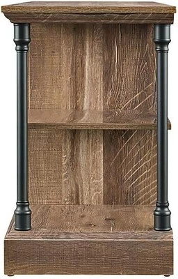 HearthPro Sheffield Media Console In Driftwood - SP6592-OM 2 HearthPro Sheffield Media Console In Driftwood - SP6592-OM - Image 2