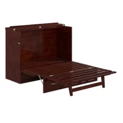 Full Deerfield Murphy Bed Chest With Charger Walnut - AFI -Cozy Living Deals Store GUEST cb57e5f0 1e50 4fc0 8d4f 51ac08bd1df2