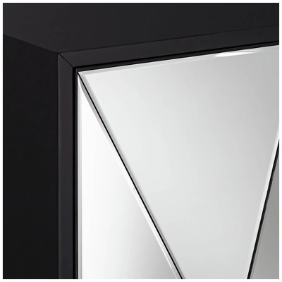 Studio 55D Bradley 36" 2-Door Mirrored Accent Cabinet 2 Studio 55D Bradley 36" 2-Door Mirrored Accent Cabinet - Image 2