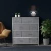 Sorbus Drawer Dresser For Teen Kid's Bedroom Etc Gray