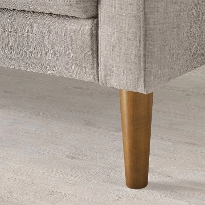 73" Pascal Sofa Oatmeal - Zinus 3 73" Pascal Sofa Oatmeal - Zinus - Image 3