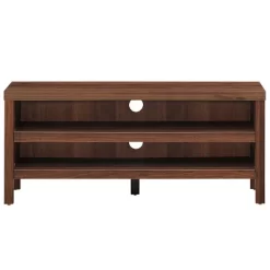 Tangkula TV Stand Fit 45” TV Media Center Open Console Cabinet With 2-Shelf Storage OakWalnut -Cozy Living Deals Store GUEST cd2cb339 c6e8 4afe bd2b b0fab7d5893a