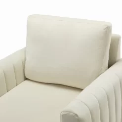 Set Of 2 Iapygia Contemporary Tufted Wooden Upholstered Club Chair With Metal Legs For Bedroom Club Chair| ARTFUL LIVING DESIGN -Cozy Living Deals Store GUEST cd44d0f9 7e05 4d9e 86cb a282323134aa