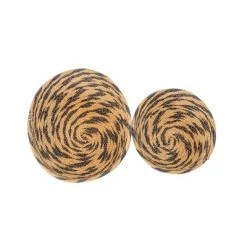 Set Of 2 Braid Woven Baskets Black & Natural Rope By Foreside Home & Garden -Cozy Living Deals Store GUEST ce69aa6a 4adb 4452 b690 9b9291d5e392