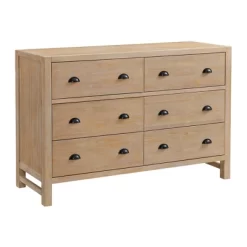 5pc Arden Wood Bedroom Set With Two 2 Drawer Nightstands Light Driftwood - Alaterre Furniture -Cozy Living Deals Store GUEST ced67ed8 1dca 434b 919f b6df6acf9e9d