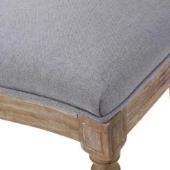 Set Of 4 Phinnaeus French Country Fabric Dining Chairs Light Gray/Natural - Christopher Knight Home -Cozy Living Deals Store GUEST cedf1828 45d4 4243 94db be706b69cdd1