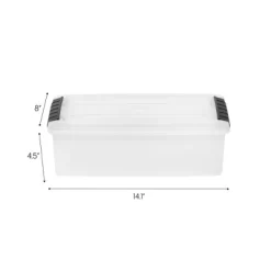 IRIS 14pk 5qt Stack And Pull Storage Box Natural -Cozy Living Deals Store GUEST d049f2cd dc56 4d9c 9c26 be042cd6efff