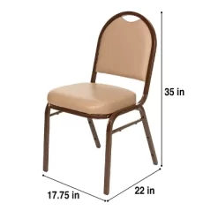 2pk Premium Vinyl Upholstered Stack Chair - Hampden Furnishings -Cozy Living Deals Store GUEST d0c8669e 266e 497d 95e5 68c096e38e1e