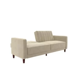 Isabella Tufted Transitional Futon - Room & Joy -Cozy Living Deals Store GUEST d1885029 1722 4f9d 8d51 174658302f77