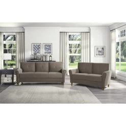 Dunleith Modern Contemporary Velvet Tufted Sofa In Brown And Walnut - Lexicon 7 Dunleith Modern Contemporary Velvet Tufted Sofa In Brown And Walnut - Lexicon -Cozy Living Deals Store GUEST d225aeed d216 4d5f bcc7 75a700e03eb5