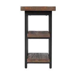 Pomona 2 Shelf End Table Reclaimed Wood Rustic Natural - Alaterre Furniture -Cozy Living Deals Store GUEST d22d2ea2 bca4 4887 b26b 21dfe3f29d04