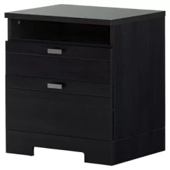 Reevo Nightstand With Drawers And Cord Catcher - South Shore -Cozy Living Deals Store GUEST d2da614a 2002 4a57 8fc7 eb59a144dfe7