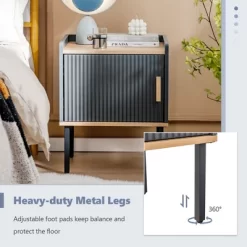 Costway Nightstand Bedside End Table With Door Cabinet For Living Room Bedroom -Cozy Living Deals Store GUEST d2f022e8 3215 47e8 b9bd d20e8d62c0aa