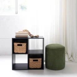 23.82" Langdrew 4 Cube Organizer Black - Signature Design By Ashley -Cozy Living Deals Store GUEST d30fa178 2e32 45df bc47 541680292d89