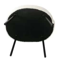 Modern Sherpa Accent Chair Cream - HomePop -Cozy Living Deals Store GUEST d33b6543 7bdb 4941 bd16 16b599a79fb7