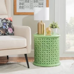 Lainey Side Table Green - Powell