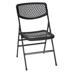 Commercial Resin Mesh Folding Chair Black - Cosco -Cozy Living Deals Store GUEST d3f93d62 12b9 4a7b 9334 6c12ed39437e