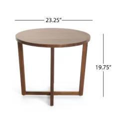 Tansy Small Accent Table - Wood - Rich Mahogany - Christopher Knight Home -Cozy Living Deals Store GUEST d4078e22 e57c 4777 93ff 34957efdb22f