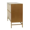 Glam Mirrored Wood Cabinet - Olivia & May