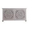Bree Coastal 4 Door Sideboard White - Treasure Trove Accents
