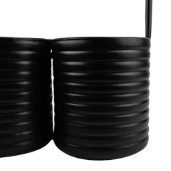 O-Handle Utensil Caddy Black Metal - Foreside Home & Garden -Cozy Living Deals Store GUEST d440dafd a07c 44e2 ac15 787cbcee02c6