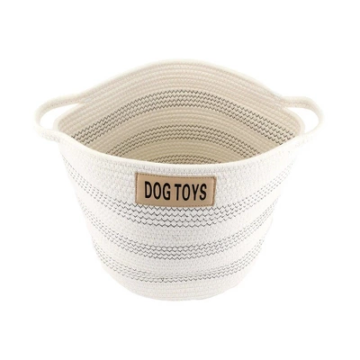 Midlee Dog Toy Rope Cotton Basket 1 Midlee Dog Toy Rope Cotton Basket