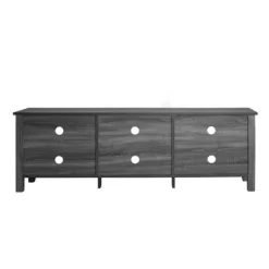 Better Home Products Noah Wooden 70 TV Stand With Open Storage Shelves Charcoal -Cozy Living Deals Store GUEST d486ac81 7e98 4704 9fe8 577d76814655