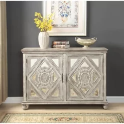 Alessandra 2 Door Credenza Ivory - Treasure Trove Accents -Cozy Living Deals Store GUEST d4a84a65 fd00 4878 97cd fb7849b94e20