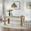 5pc Ericson Modern Dining Set Natural/White - Buylateral