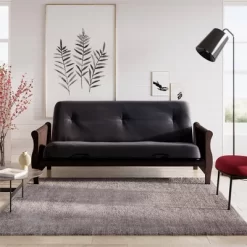 Full Chester Wood Arm Futon Frame With 8" Polyester Mattress - Room & Joy 18 Full Chester Wood Arm Futon Frame With 8" Polyester Mattress - Room & Joy -Cozy Living Deals Store GUEST d50a3fb0 b092 4e8b b6a4 cd8571e5e3b8