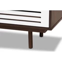 6 Drawer Wood Dresser And Meike Two-Tone Walnut/White - Baxton Studio -Cozy Living Deals Store GUEST d52a8a8b 9f45 41b1 908d c7c871933660