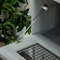 HOMCOM Industrial Buffet Cabinet, Kitchen Sideboard With Metal Grid Flip Drawer, 2-Tier Cabinet, Adjustable Shelf For Living Room, Dining Room, Gray 8 HOMCOM Industrial Buffet Cabinet, Kitchen Sideboard With Metal Grid Flip Drawer, 2-Tier Cabinet, Adjustable Shelf For Living Room, Dining Room, Gray -Cozy Living Deals Store GUEST d53d8733 1eb6 455d 9c0e a4a94577bbfb