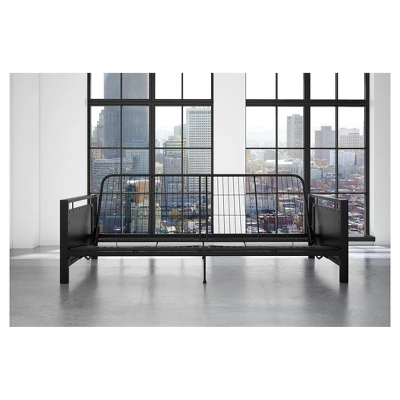 DHP Henley Metal Arm Futon Frame Black Metal - Dorel Home Products 10 DHP Henley Metal Arm Futon Frame Black Metal - Dorel Home Products - Image 10
