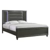 3pc Queen Farris Panel Bedroom Set Black - Picket House Furnishings