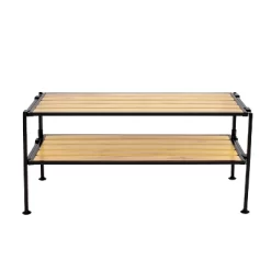 Seville Classics 2 Tier Stackable Aspen Resin Slat Shoe Rack Black 16 Seville Classics 2 Tier Stackable Aspen Resin Slat Shoe Rack Black -Cozy Living Deals Store GUEST d7380170 9f85 4290 badb 310f0790740e