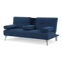 Miley Convertible Futon Sectional Sofa Navy Blue - Serta 8 Miley Convertible Futon Sectional Sofa Navy Blue - Serta -Cozy Living Deals Store GUEST d7c9ad9e 9854 4b61 b1ee 679255f5d76b