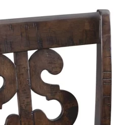 2pc 30" Stanford Swirl Back Barstool Set Smokey Walnut - Picket House Furnishings -Cozy Living Deals Store GUEST d85174aa 229e 43be 9c12 18fb0c84091a