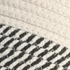 MDesign Woven Cotton Rope Bathroom Basket With Tie Handle, Set Of 2 -Cozy Living Deals Store GUEST d894ef98 4cd2 42fb bbbb 905a8b6827f8