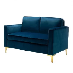 Eldoria Sofa Loveseat With Gold Stainless Leg | Karat Home 32 Eldoria Sofa Loveseat With Gold Stainless Leg | Karat Home -Cozy Living Deals Store GUEST d900c22e af8c 4e03 9fef 5843fb2cc53e