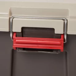 IRIS 82qt Store-It-All Container With Buckles Black/Red -Cozy Living Deals Store GUEST d93dc7bd 3b9d 4fc0 9f56 79b3742cfd09