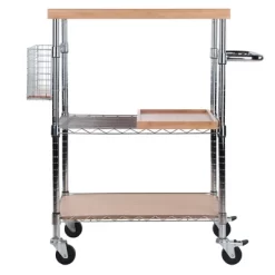Medera Kitchen Cart Natural - Winsome