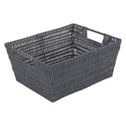 Simplify 3pc Rattan Tote Set With Sterling Silver Handles Charcoal 12 Simplify 3pc Rattan Tote Set With Sterling Silver Handles Charcoal -Cozy Living Deals Store GUEST da456c96 b09d 4a4d bba3 ca8cfe8fef8e