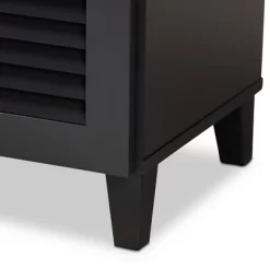 Shelf Wood Shoe Storage Cabinet With Drawer Coolidge Black - Baxton Studio -Cozy Living Deals Store GUEST da46ff94 0c53 446a 923c 9fda86e63ebf