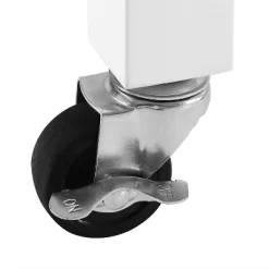 Savannah Stainless Steel Top Compact Kitchen Island Cart White - Crosley -Cozy Living Deals Store GUEST da472375 eee1 423c af93 f6fa522440ae