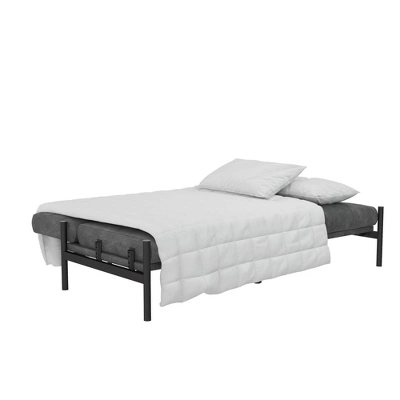 Ash Futon Distressed Faux Leather - Room & Joy 12 Ash Futon Distressed Faux Leather - Room & Joy - Image 12