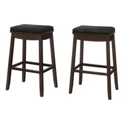 2pk 29" Upholstered Bar Height Nailhead Trim Barstools - EveryRoom -Cozy Living Deals Store GUEST db41d3f4 9cd6 4aae bb3d 97fad54f8317