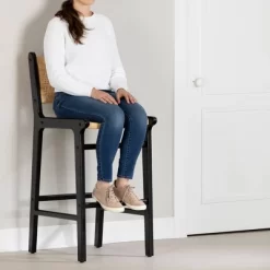 Balka Rattan Barstool Rattan/Black - South Shore -Cozy Living Deals Store GUEST db903ae6 6955 4f1e b13d ba52e1f57b6a